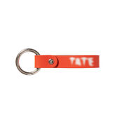 Tate leather keyring